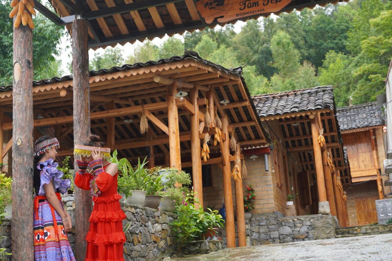 Tom Tep Homestay Ha Giang Exterior foto